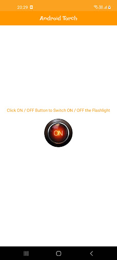 Android Torch Screen 2