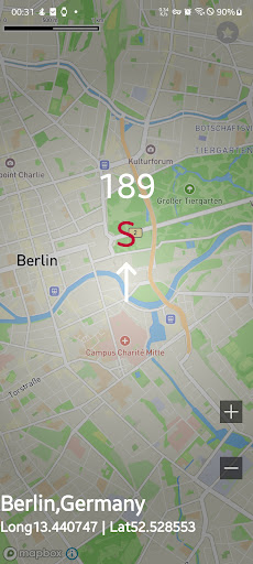Compass map Screen 3