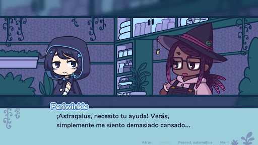 El jardín de Astra Captura de Pantalla del Juego Android 4