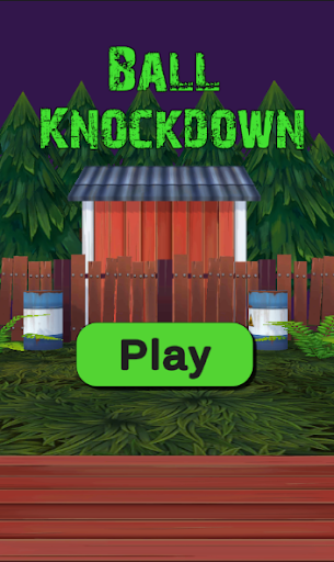 Android application Knockdown ball screenshort