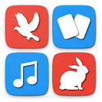 Flashcards for Kids. Animal sounds and puzzles Apk