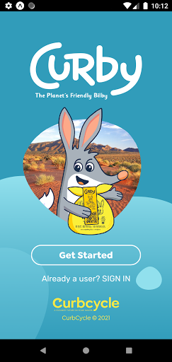 Android application Curby screenshort