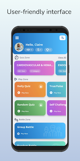 Android application Medical Surgical Nursing Quiz screenshort