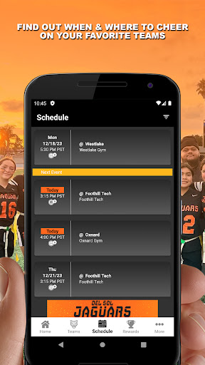 Del Sol High School Athletics Screen 2