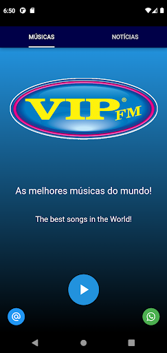 Android application VIPFM screenshort