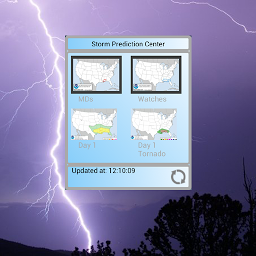 आइकनको फोटो Storm Prediction Center Widget