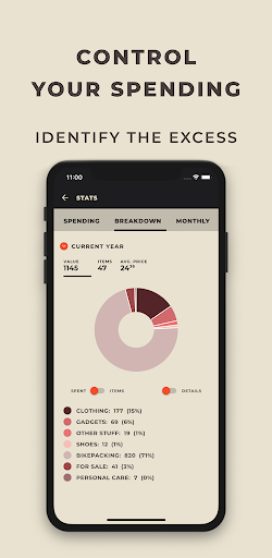 Byebye: Organize. Declutter. Screen 3