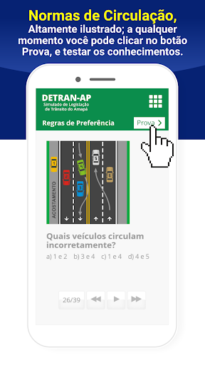 Simulado Prova DETRAN AP Amapá 2020