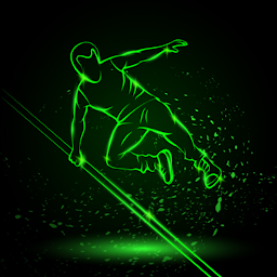 Neon Parkour