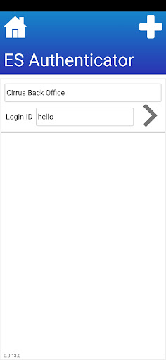 Android application ES Authenticator screenshort