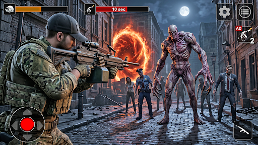 Zombie Shooter Games 3D screenshot
