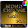 MonoChrome Gold Pro - Theme for Xperia icon