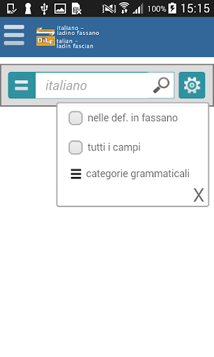 Dizionario Ladino Fassano Screen 3
