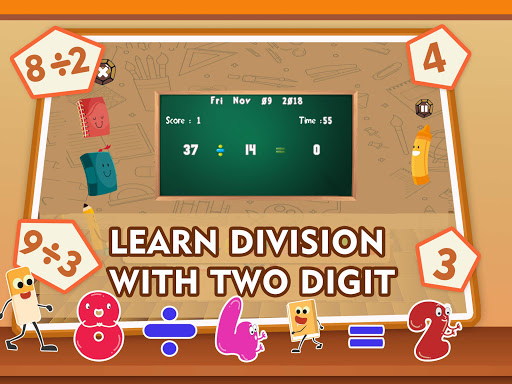 Learn Division Facts Kids Game Screen 2