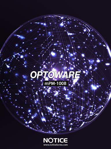 Android application mPM-100B screenshort