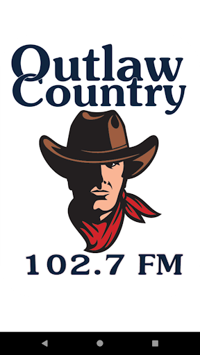 Android application Outlaw Country Radio 102.7 FM screenshort
