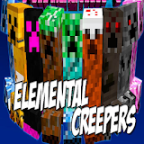 Elemental Creepers Mod for Minecraft icon