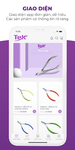 TekNails Screen 2