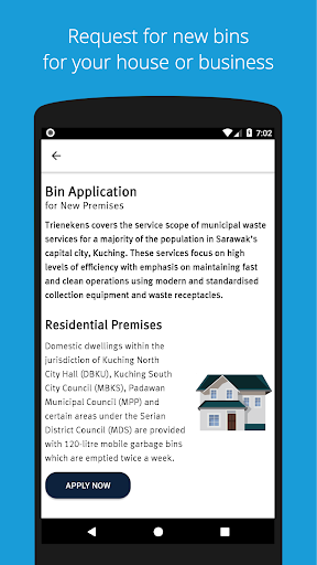 Trienekens Customer Care Screen 2