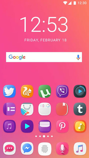 Theme of Motorola Moto E5 Play Screen 3