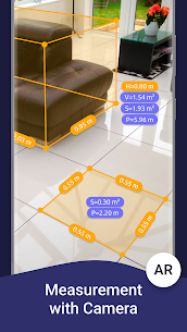 تطبيق AR Ruler: Tape Measure Cam MOD APK (مفتوح بريميوم) 2