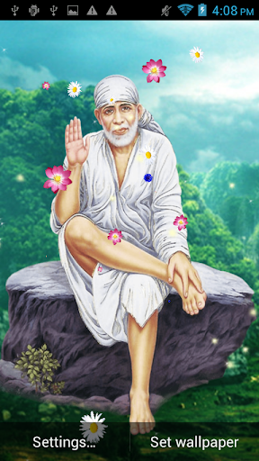 Sai Baba Live wallpaper