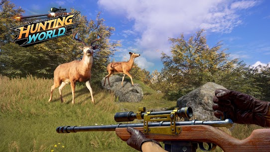 Hunting world : Deer hunter sniper shooting Apk Mod for Android [Unlimited Coins/Gems] 7