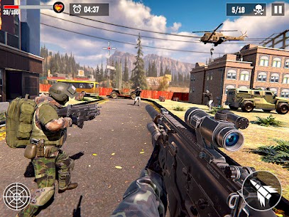 Anti Terrorist Shooting Mission MOD APK (God Mode, Dumb Enemy) 14