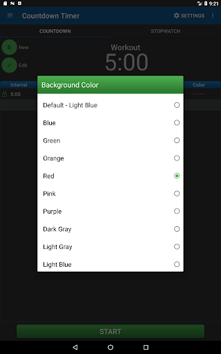 Interval Timer and Stopwatch