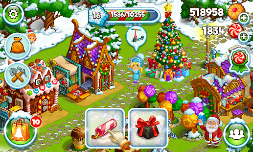 Farm Snow: Happy Christmas Story With Toys & Santa screenshots 6