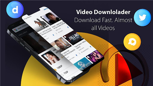 Android application All Video Music Downloader App screenshort