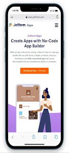 Mobile App Builder BY Jotform