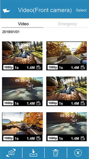 Go Dashcam Screen 3