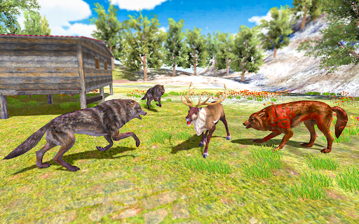 Wolf Simulator Animal Games 3D