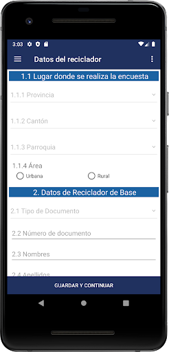 Recicladores MIES Screen 3