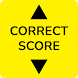 CORRECT SCORE 100% - Androidアプリ