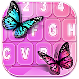 Color Butterfly Image Keyboard icon
