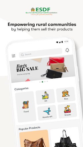 Android application Ecosuponno e-Commerce App screenshort