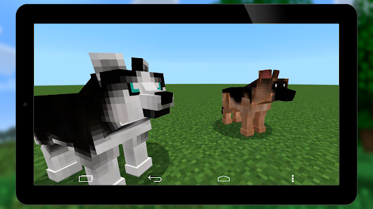 Dogs Mod for Minecraft PE