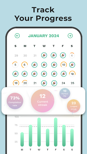Habit Goals: Habit Tracker Screenshot 4 - AppWisp.com