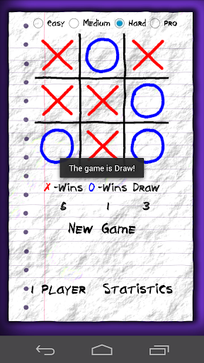 Tic Tac Toe Screen 3