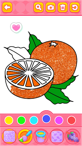 Fruits and Vegetables Coloring Screenshot 2 - AppWisp.com