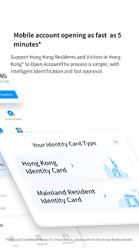 Airstar Bank - HK Virtual Bank Screen 2