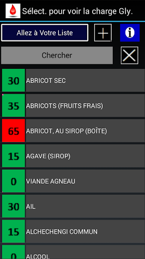 Aperçu de l'application