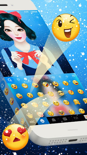 Cartoon Princess Theme Screen 2