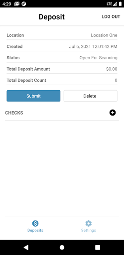 Neffs Bank bizDeposit2go Screen 2