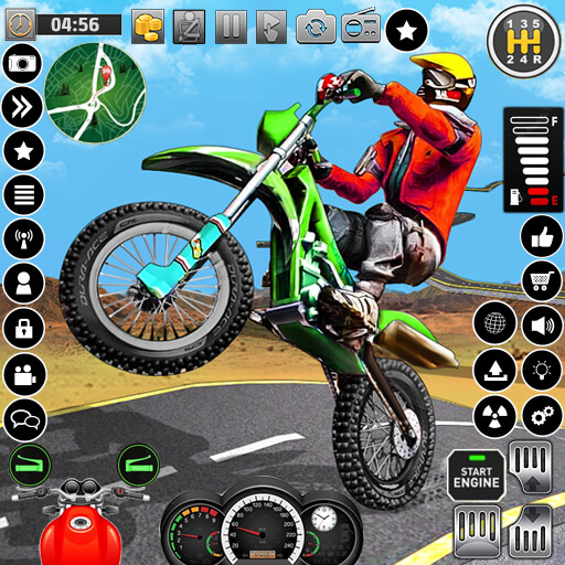 Bike Stunt Dirt Bike Games  Icon