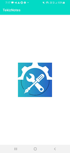 Android application TEKIZ notes screenshort