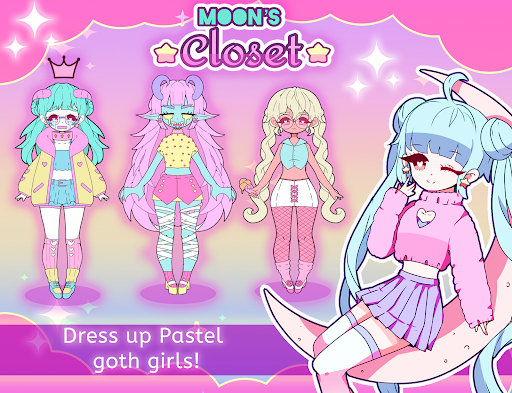 Moon's Closet dress up game  screenshots 1