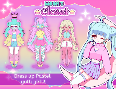 Moon's Closet dress up game